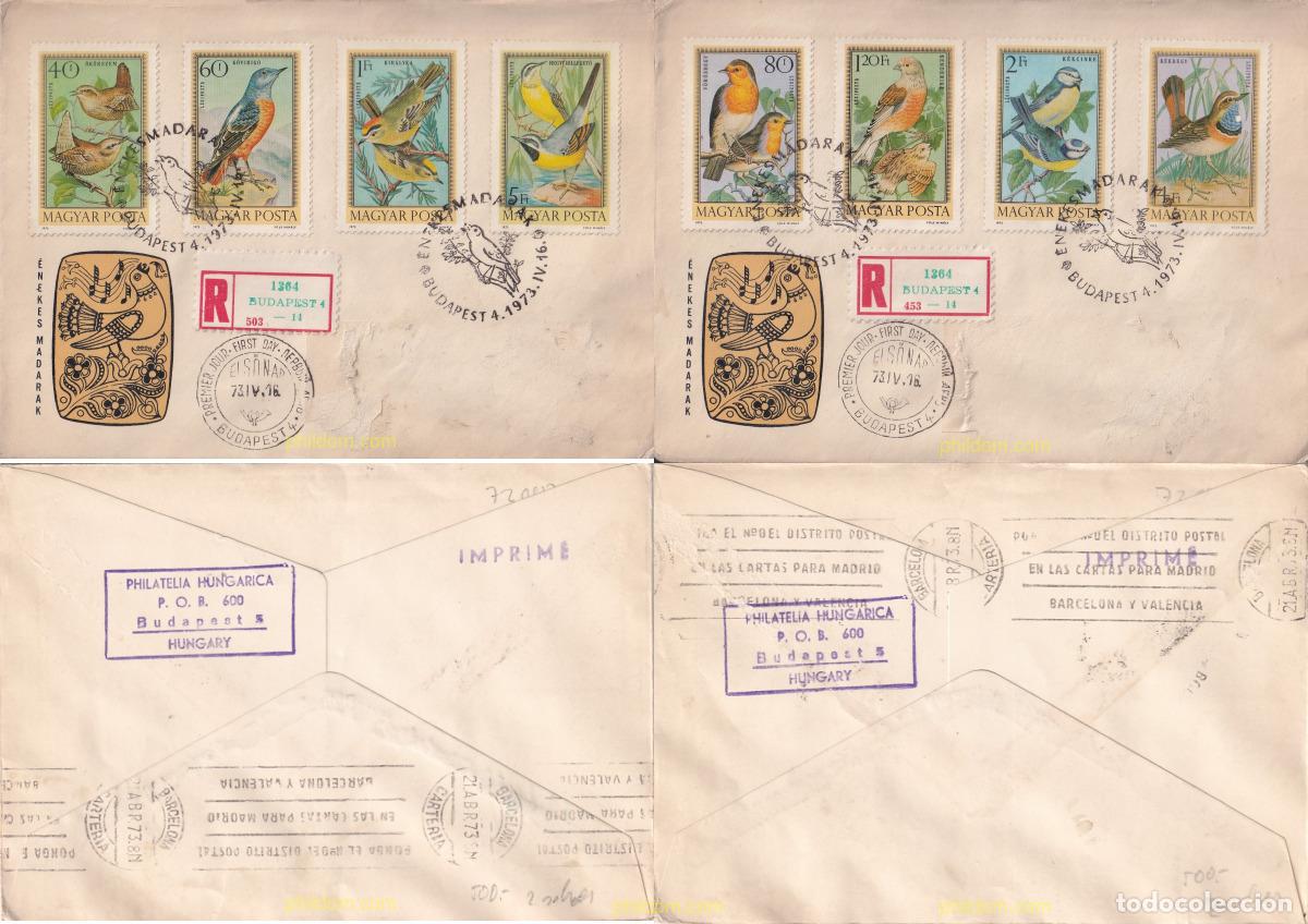 Sellos: 720817 USED HUNGRIA 1973 AVES