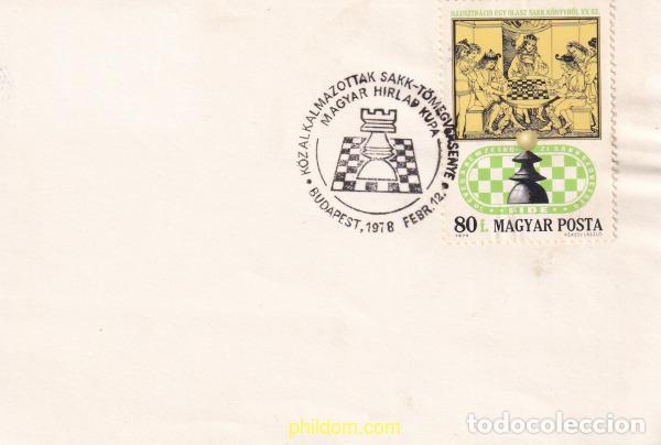 Sellos: 730113 USED HUNGRIA 1974 21 OLIMPIADA DE AJEDREZ EN NIZA