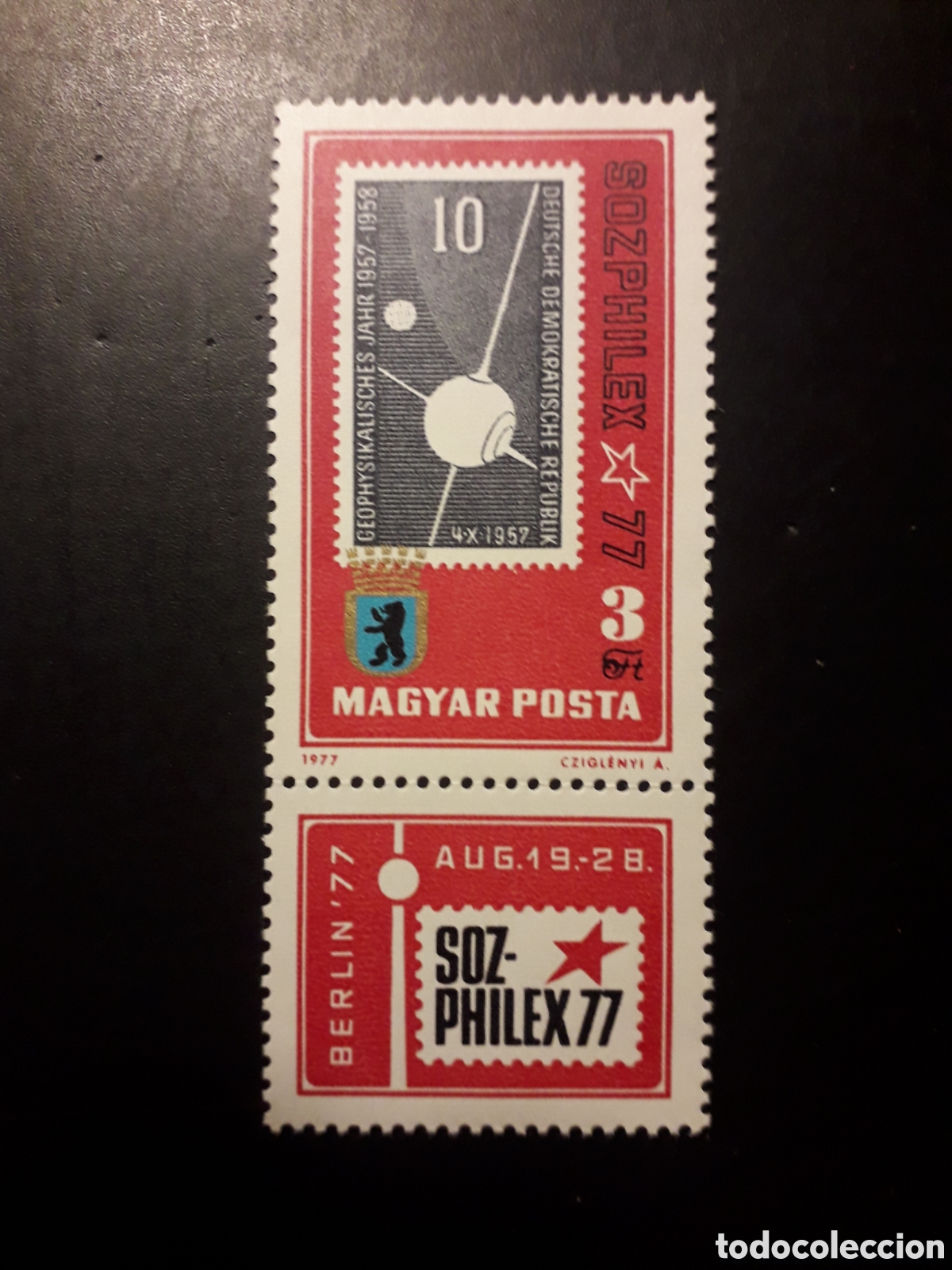 Sellos: HUNGR&Iacute;A YVERT 2571 SERIE COMPLETA NUEVA *** 1977 ESPACIO SELLOS SOBRE SELLOS PEDIDO M&Iacute;NIMO 3&euro;
