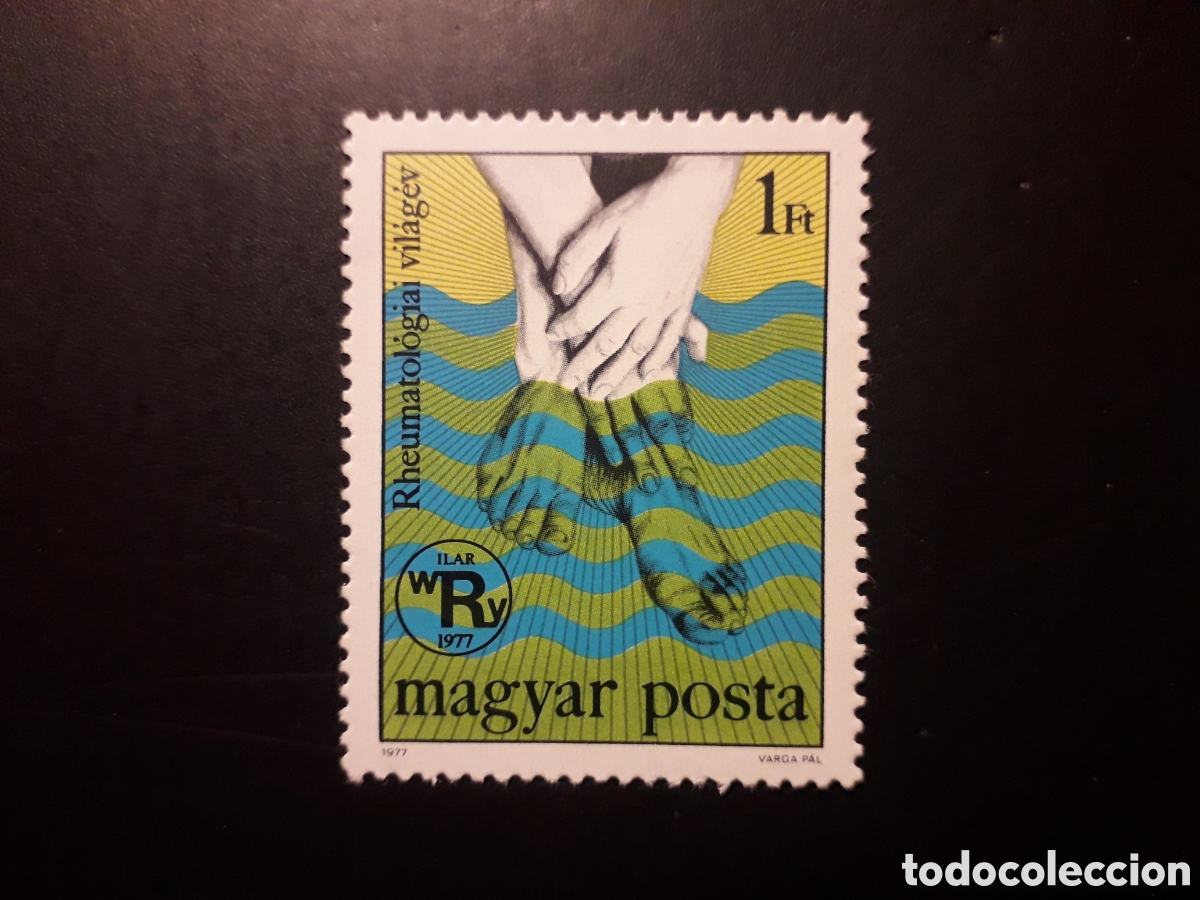 Sellos: HUNGR&Iacute;A YVERT 2585 SERIE COMPLETA NUEVA *** 1977 A&Ntilde;O DE LA REUMATOLOG&Iacute;A MEDICINA PEDIDO M&Iacute;NIMO 3&euro;