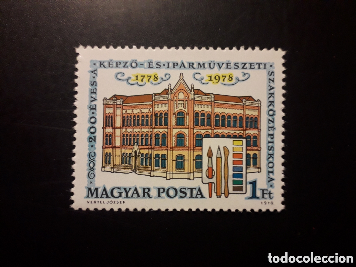 Sellos: HUNGR&Iacute;A YVERT 2598 SERIE COMPLETA NUEVA *** 1978 ESCUELA DE BELLAS ARTES PEDIDO M&Iacute;NIMO 3&euro;