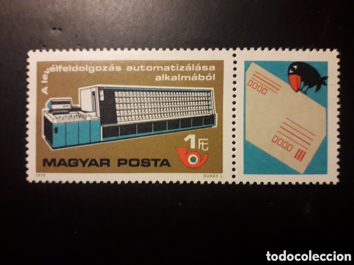 Sellos: HUNGR&Iacute;A YVERT 2624 SERIE COMPLETA NUEVA *** 1978 TRIAJE AUTOM&Aacute;TICO DE CARTAS PEDIDO M&Iacute;NIMO 3&euro;