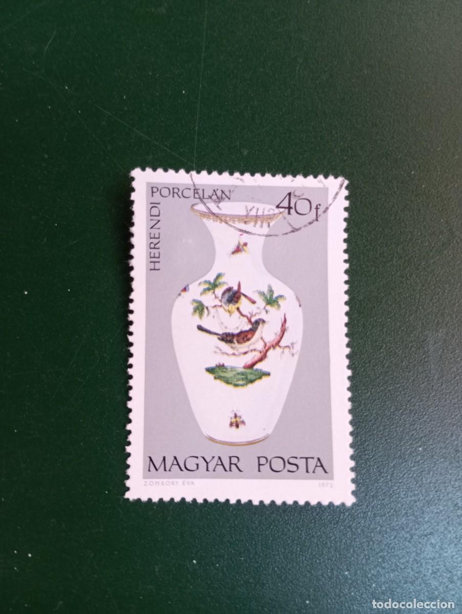 Sellos: HUNGR&Iacute;A, 1972, PORCELANAS, YT 2257