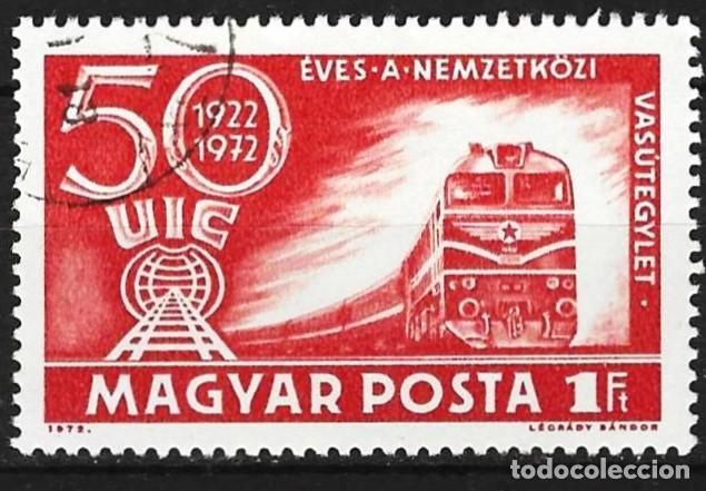 Sellos: Hungr&iacute;a 1972 - Mi 2803 - YT 2256 - Locomotora diesel