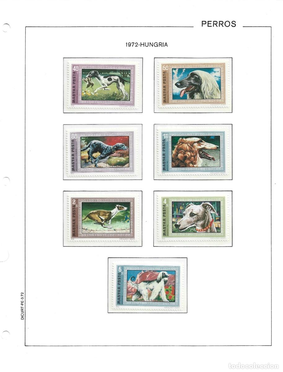Sellos: Hoja de Hungtia 1972 - Fauna - Y&T 2221/27 - Fauna