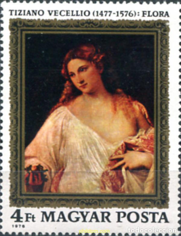 Sellos: 325048 MNH HUNGRIA 1976 PINTURA