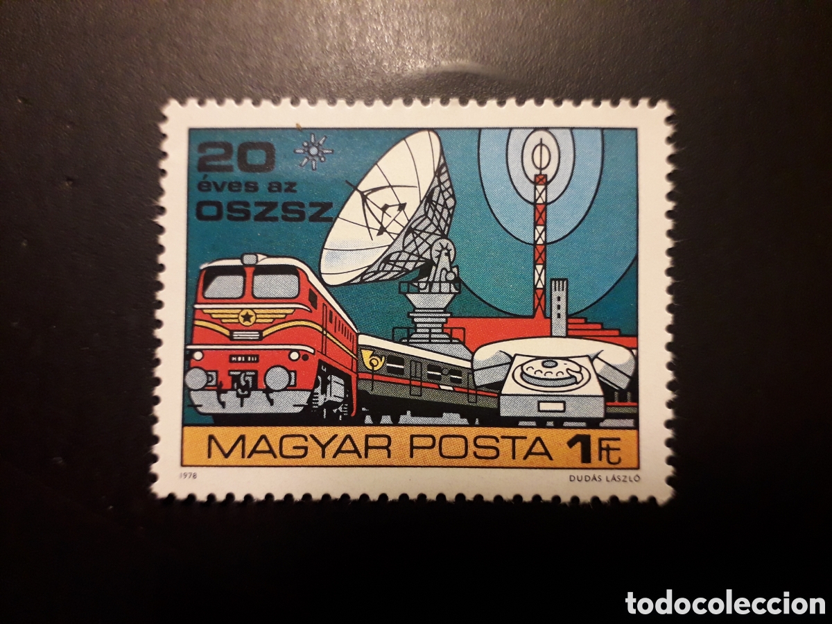 Sellos: HUNGR&Iacute;A YVERT 2629 SERIE COMPLETA NUEVA *** 1978 TRANSPORTES, TEL&Eacute;FONO PEDIDO M&Iacute;NIMO 3&euro;