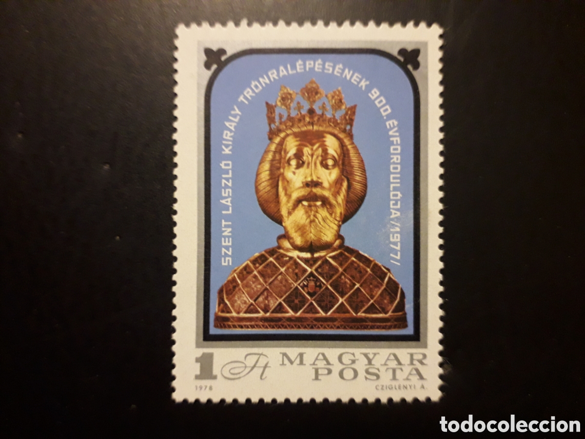 Sellos: HUNGR&Iacute;A YVERT 2631 SERIE COMPLETA NUEVA *** 1978 SAN LADISLAO PEDIDO M&Iacute;NIMO 3&euro;