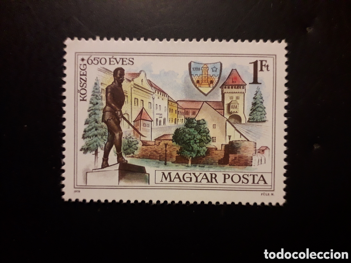 Sellos: HUNGR&Iacute;A YVERT 2633 SERIE COMPLETA NUEVA *** 1978 CIUDAD DE KOSZEG PEDIDO M&Iacute;NIMO 3&euro;