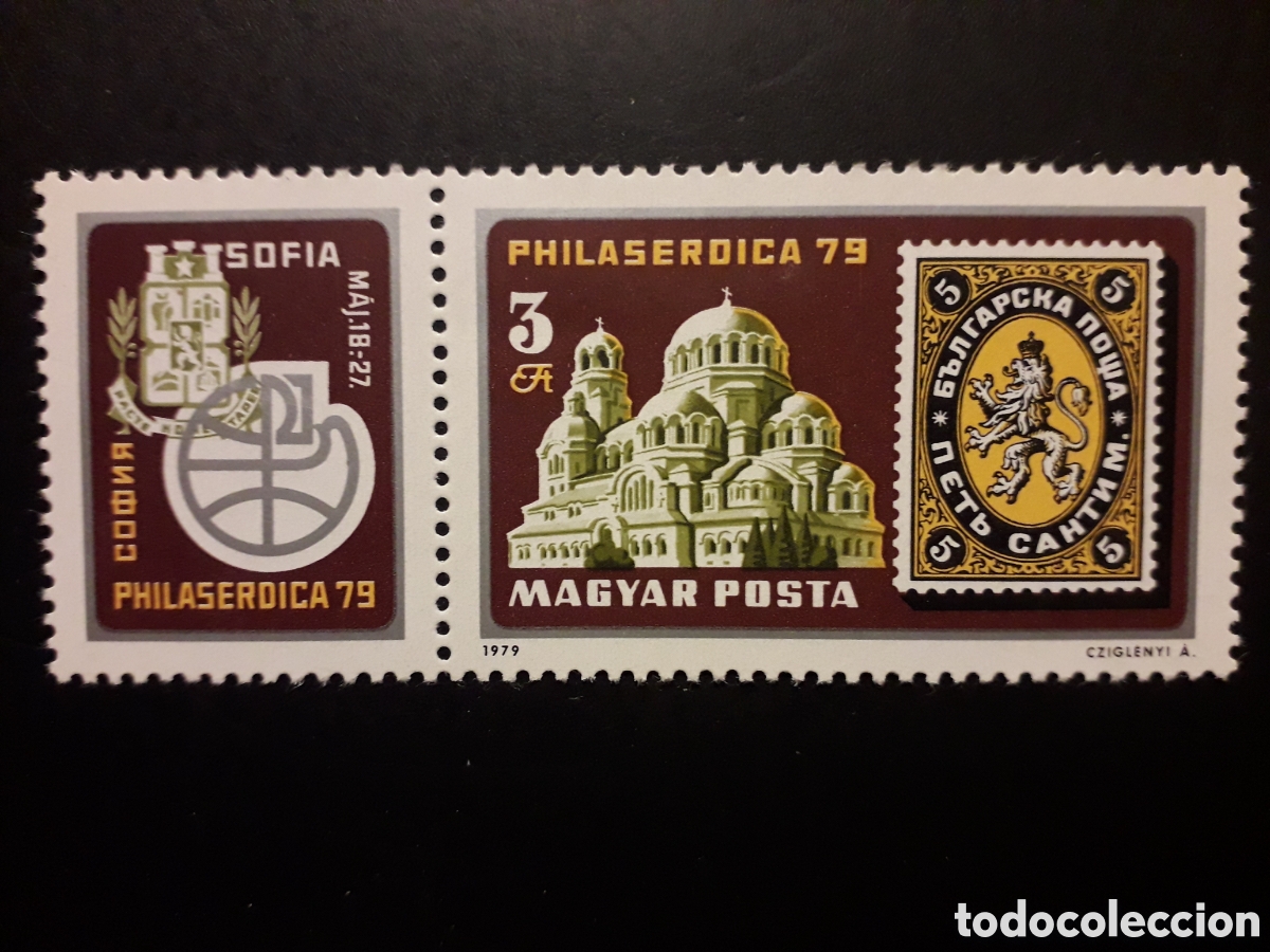 Sellos: HUNGR&Iacute;A YVERT 2654 SERIE COMPLETA NUEVA *** 1979 SELLOS SOBRE SELLOS, PHILASERDICA PEDIDO M&Iacute;NIMO 3&euro;