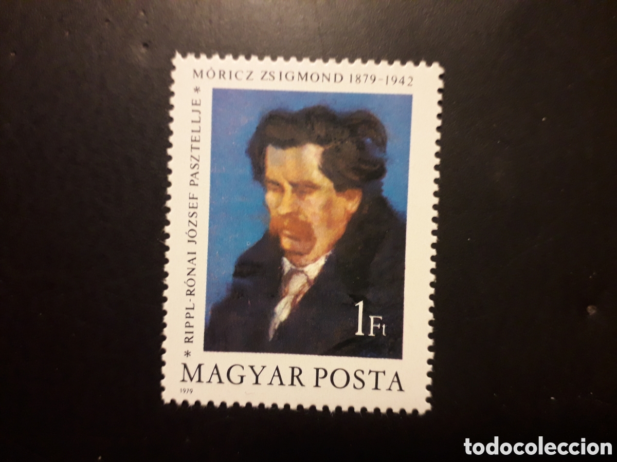 Sellos: HUNGR&Iacute;A YVERT 2662 SERIE COMPLETA NUEVA *** 1979 ZSIGMOND MORICZ, LITERATURA PEDIDO M&Iacute;NIMO 3&euro;
