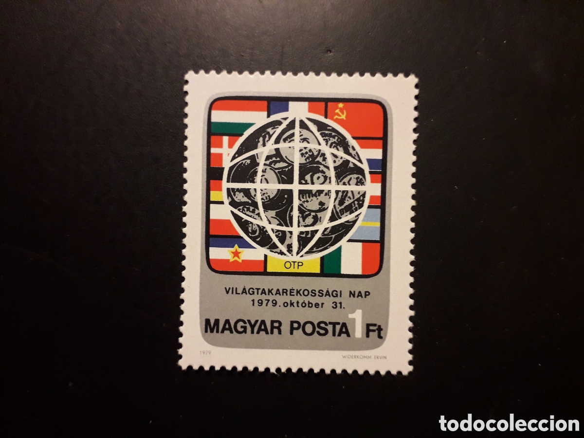 Sellos: HUNGR&Iacute;A YVERT 2688 SERIE COMPLETA NUEVA *** 1979 D&Iacute;A DEL AHORRO, BANDERAS PEDIDO M&Iacute;NIMO 3&euro;