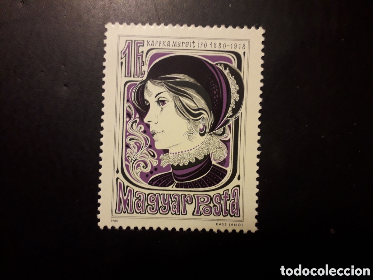Sellos: HUNGR&Iacute;A YVERT 2730 SERIE COMPLETA NUEVA *** 1980 MARGIT KAFFKA, LITERATURA PEDIDO M&Iacute;NIMO 3&euro;