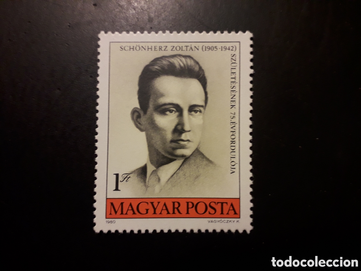 Sellos: HUNGR&Iacute;A YVERT 2732 SERIE COMPLETA NUEVA *** 1980 ZOLTAN SCHONHERZ PEDIDO M&Iacute;NIMO 3&euro;