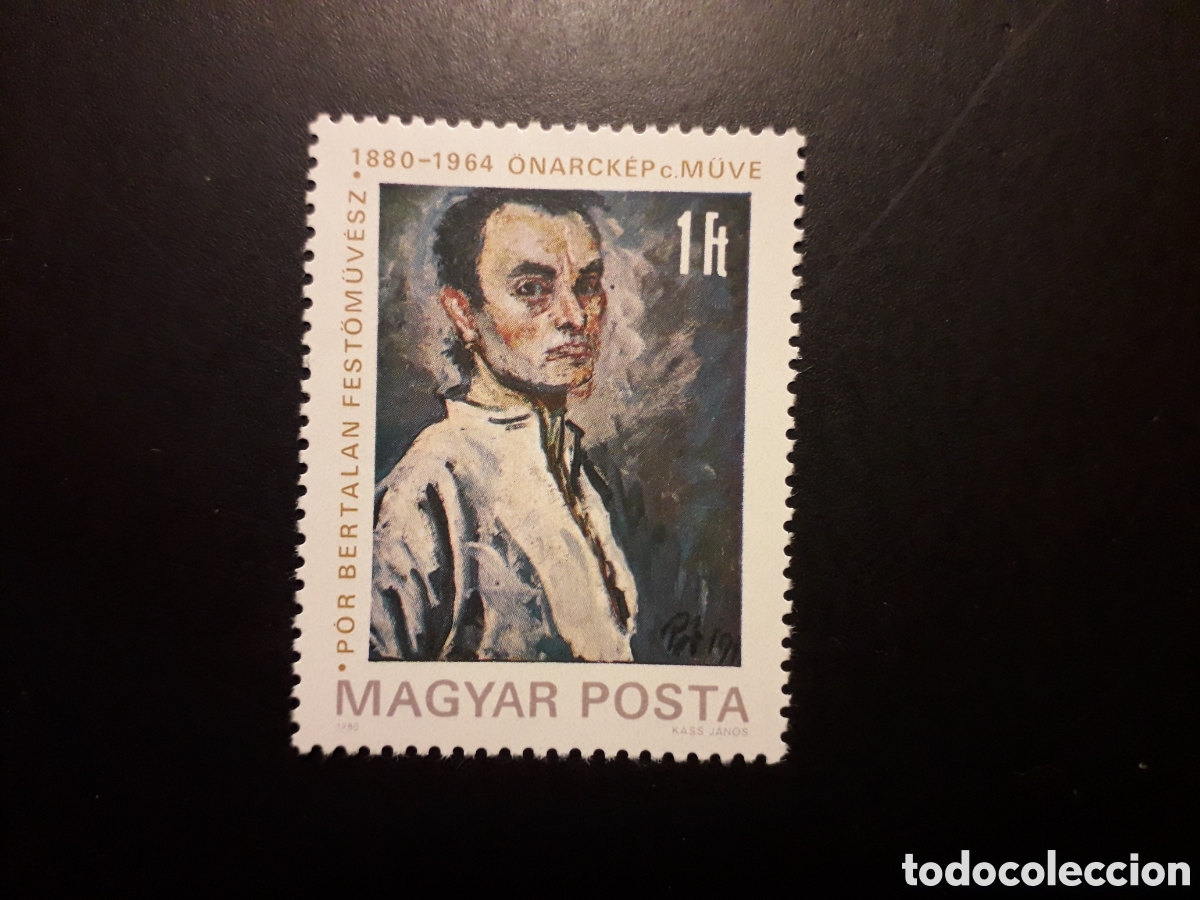 Sellos: HUNGR&Iacute;A YVERT 2742 SERIE COMPLETA NUEVA *** 1980 PINTURAS, BERTALAN PEDIDO M&Iacute;NIMO 3&euro;