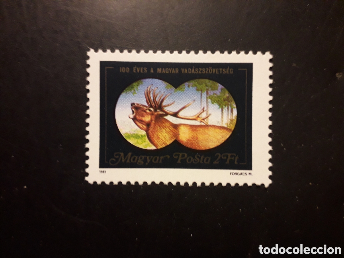 Sellos: HUNGR&Iacute;A YVERT 2760 SERIE COMPLETA NUEVA *** 1981 ASOCIACI&Oacute;N DE CAZA, FAUNA PEDIDO M&Iacute;NIMO 3&euro;