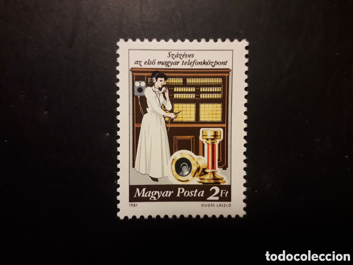 Sellos: HUNGR&Iacute;A YVERT 2761 SERIE COMPLETA NUEVA *** 1981 TEL&Eacute;FONO PEDIDO M&Iacute;NIMO 3&euro;