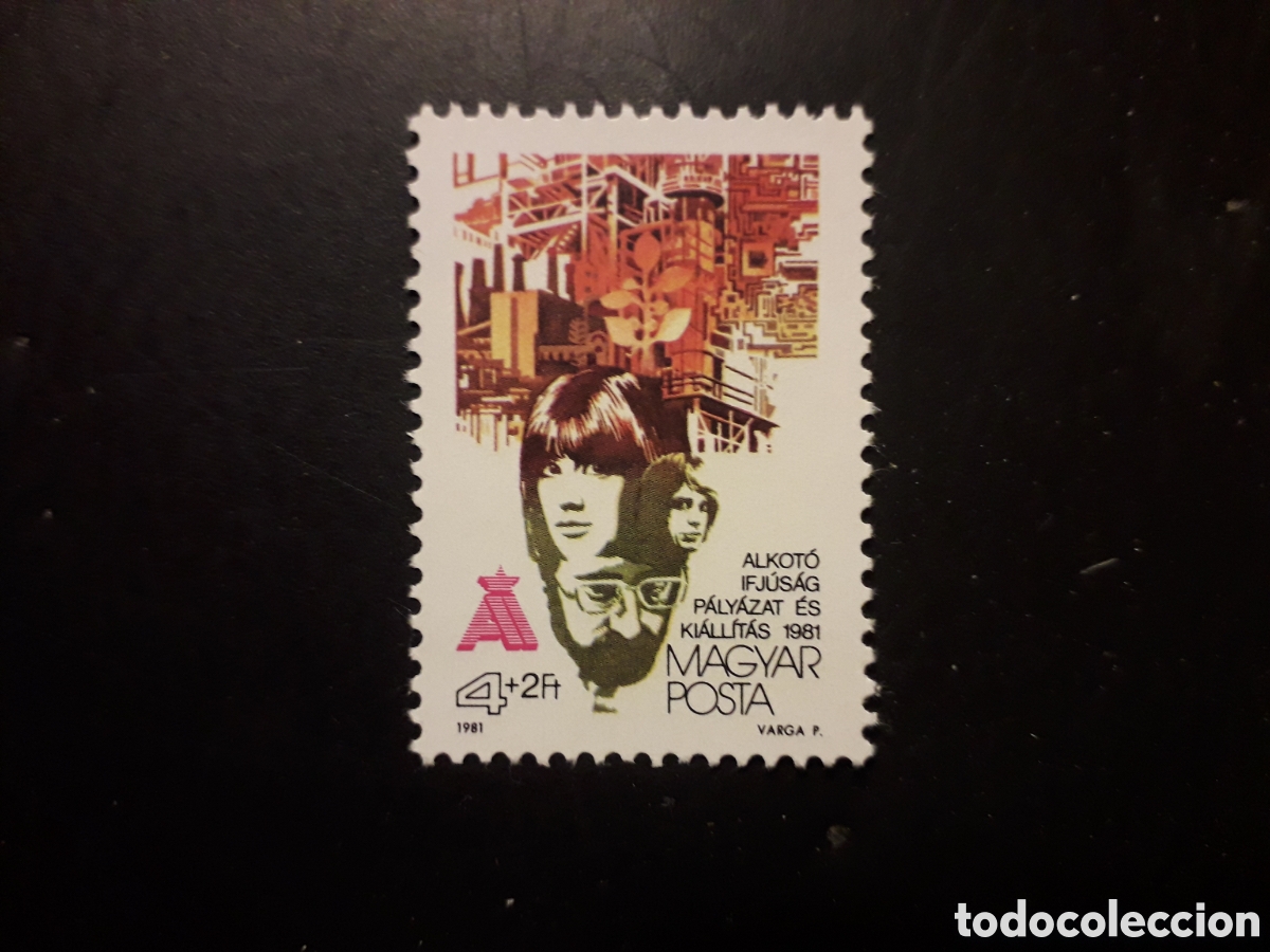Sellos: HUNGR&Iacute;A YVERT 2764 SERIE COMPLETA NUEVA *** 1981 CONGRESO JUVENTUD COMUNISTA PEDIDO M&Iacute;NIMO 3&euro;