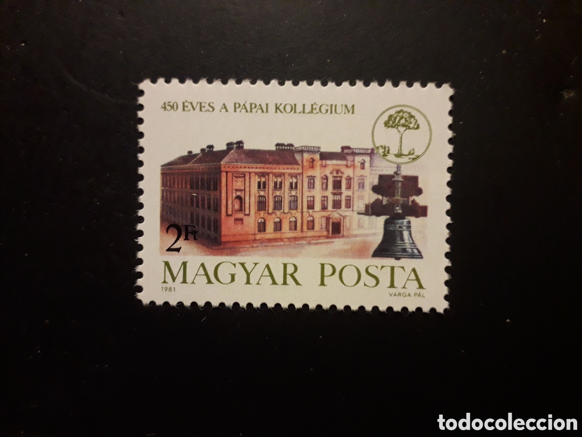 Sellos: HUNGR&Iacute;A YVERT 2770 SERIE COMPLETA NUEVA *** 1981 COLEGIO CALVINISTA PEDIDO M&Iacute;NIMO 3&euro;