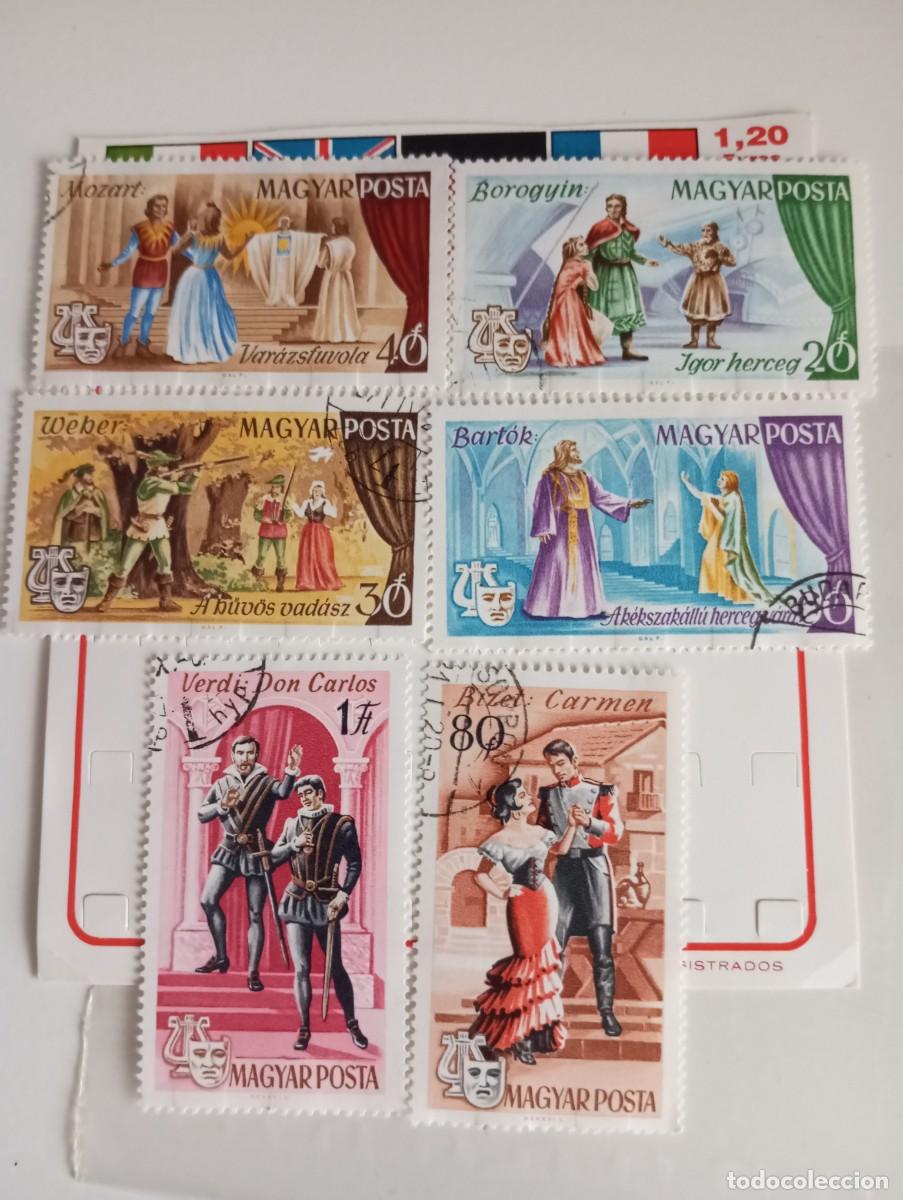 Sellos: HUNGR&Iacute;A , OPERAS FAMOSAS