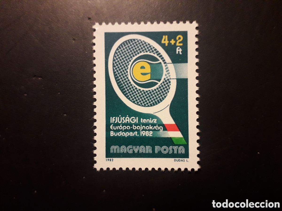 Sellos: HUNGR&Iacute;A YVERT 2797 SERIE COMPLETA NUEVA *** 1982 DEPORTES TENIS PEDIDO M&Iacute;NIMO 3&euro;
