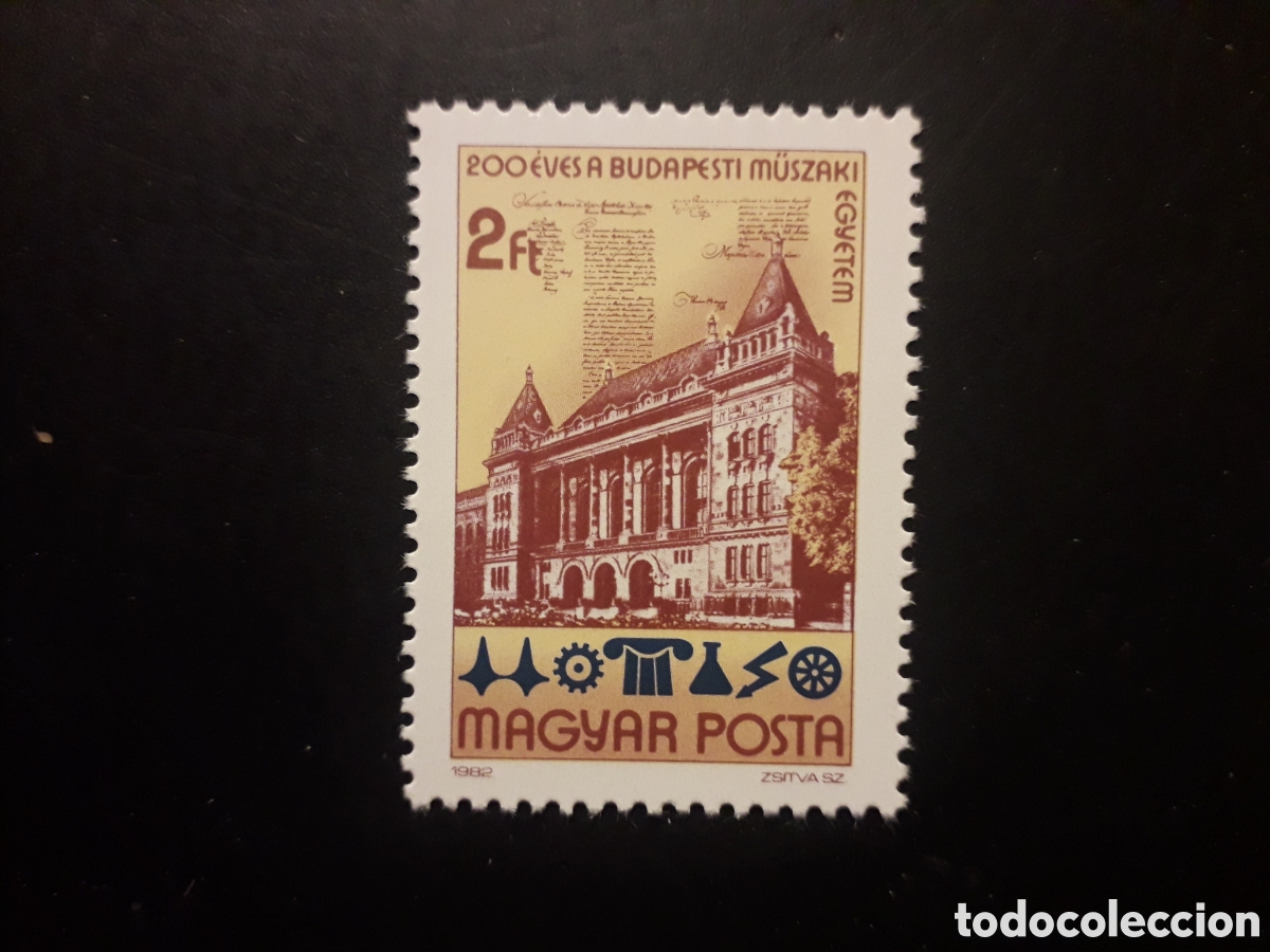 Sellos: HUNGR&Iacute;A YVERT 2830 SERIE COMPLETA NUEVA *** 1982 UNIVERSIDAD DE INGENIEROS PEDIDO M&Iacute;NIMO 3&euro;