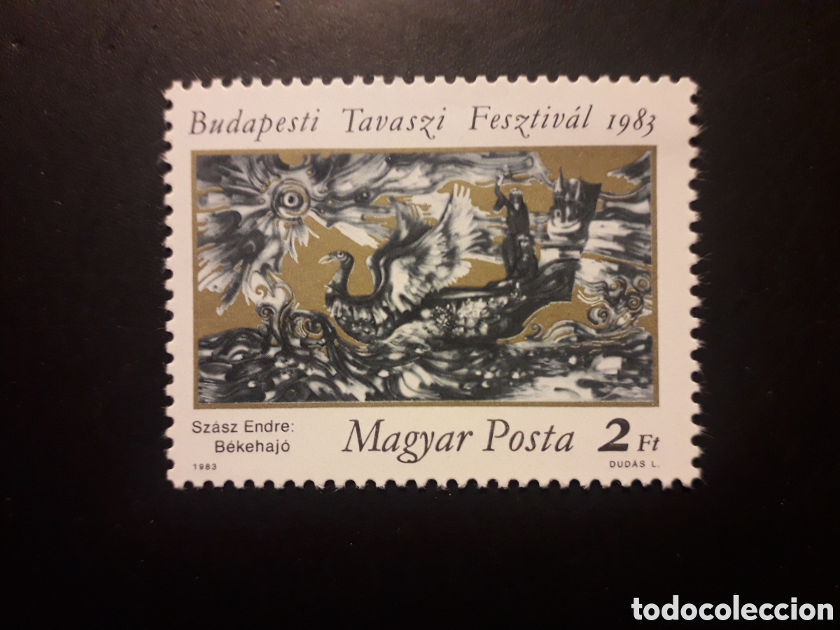 Sellos: HUNGR&Iacute;A YVERT 2848 SERIE COMPLETA NUEVA *** 1983 PINTURAS, FESTIVAL CULTURAL PEDIDO M&Iacute;NIMO 3&euro;