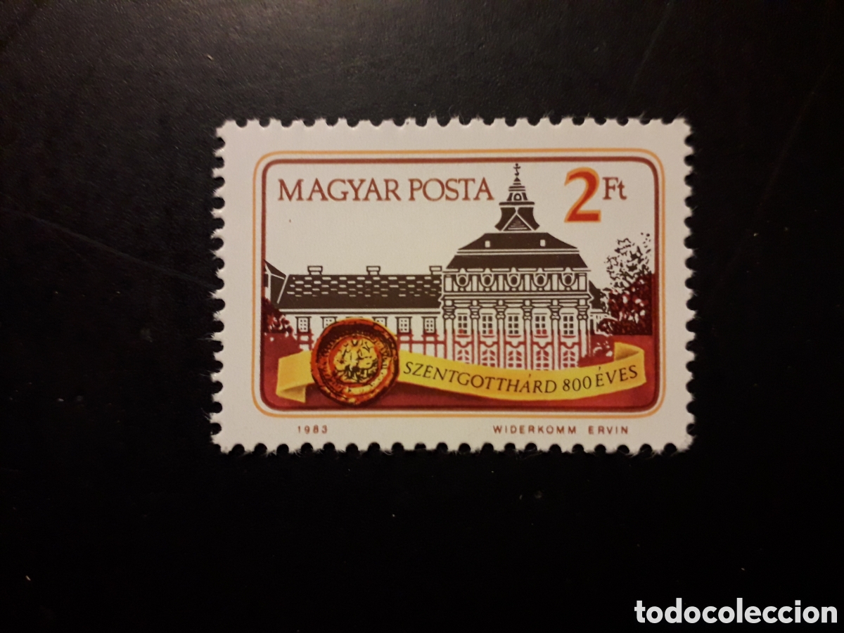 Sellos: HUNGR&Iacute;A YVERT 2851 SERIE COMPLETA NUEVA *** 1983 MONASTERIO DE SZENTGARHARD PEDIDO M&Iacute;NIMO 3&euro;