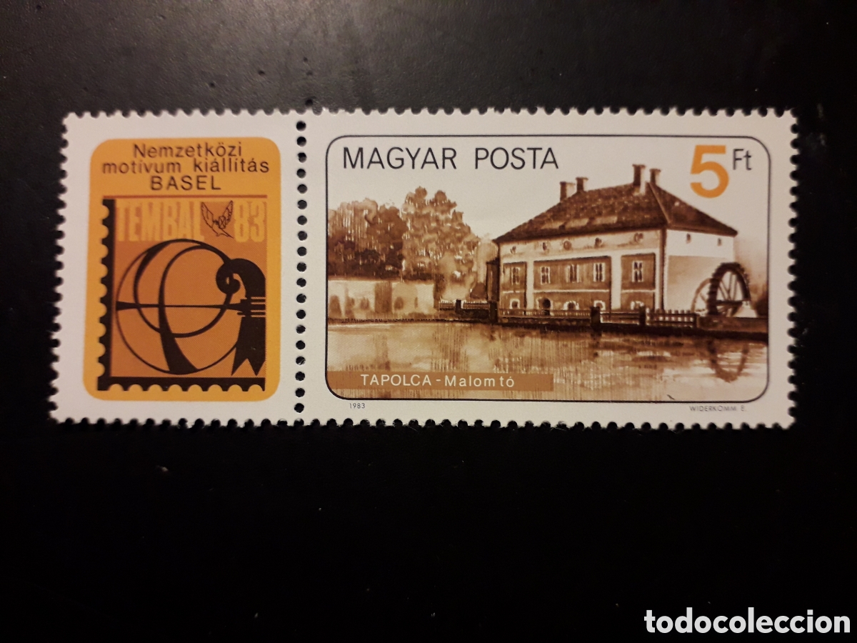 Sellos: HUNGR&Iacute;A YVERT 2852 SERIE COMPLETA NUEVA *** 1983 TEMBAL 83, NORIA PEDIDO M&Iacute;NIMO 3&euro;
