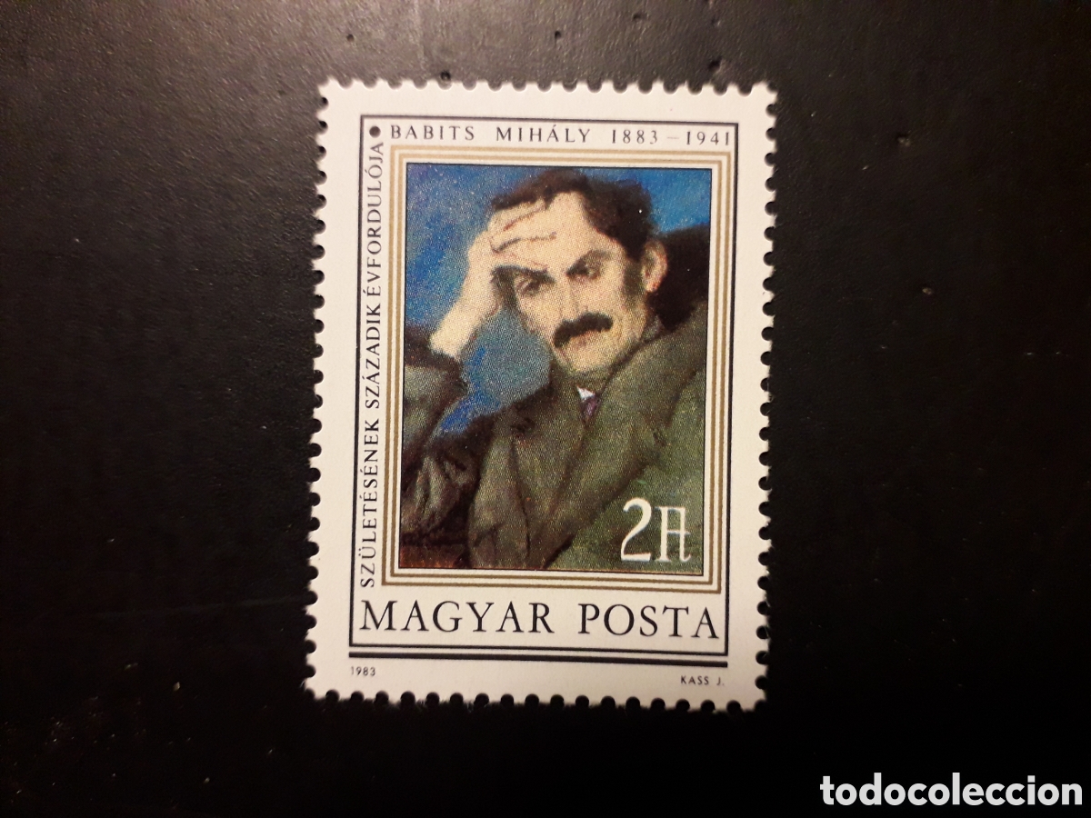 Sellos: HUNGR&Iacute;A YVERT 2883 SERIE COMPLETA NUEVA *** 1983 M BABITS, LITERATURA, POES&Iacute;A PEDIDO M&Iacute;NIMO 3&euro;