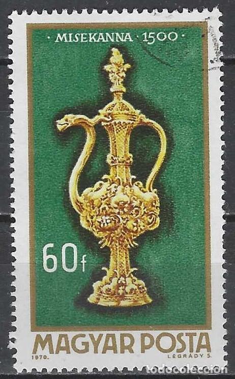 Sellos: HUNGR&Iacute;A 1970 - ORFEBRER&Iacute;A NACIONAL - USADO