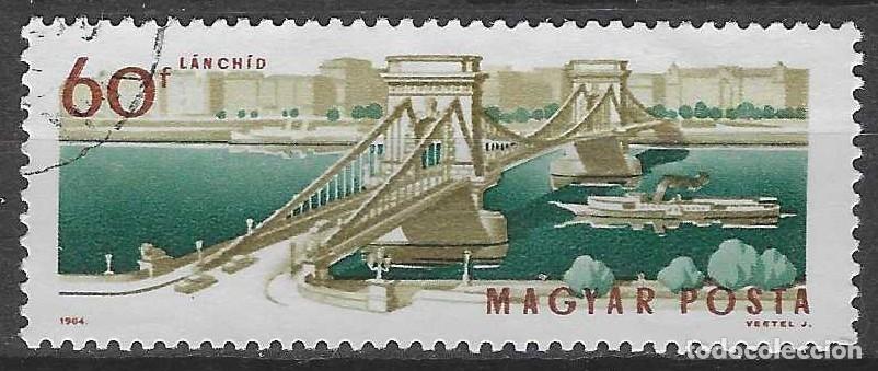 Stamps: HUNGR&Iacute;A 1964 - PUENTE DE LAS CADENAS - USADO