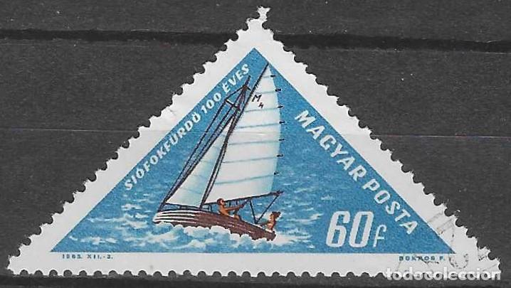 Stamps: HUNGR&Iacute;A 1963 - BARCO VELERO - USADO