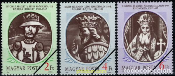 Sellos: 794012 MNH HUNGRIA 1988 REYES HUNGARESES