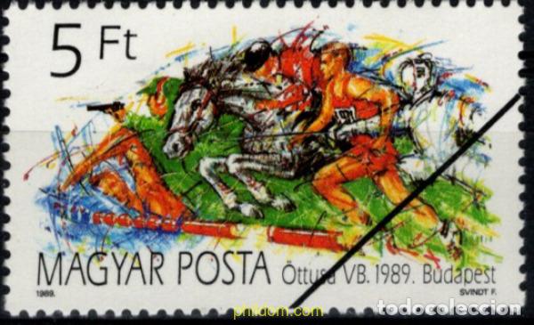 Sellos: 794030 MNH HUNGRIA 1989 PENTATHLON MODERNO