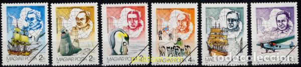Sellos: 794116 MNH HUNGRIA 1987 75 ANIVERSARIO DE LA EXPLORACION DE LA ANTARTIDA