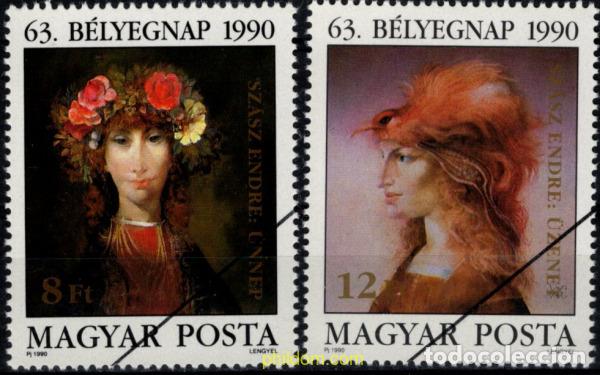 Sellos: 794118 MNH HUNGRIA 1990 DIA DEL SELLO