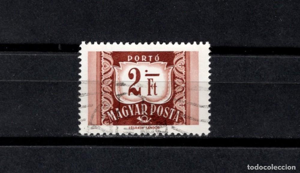 Sellos: Sello usado. Sello tasa de 2 forint. 1958 marzo. Yvert T233A.