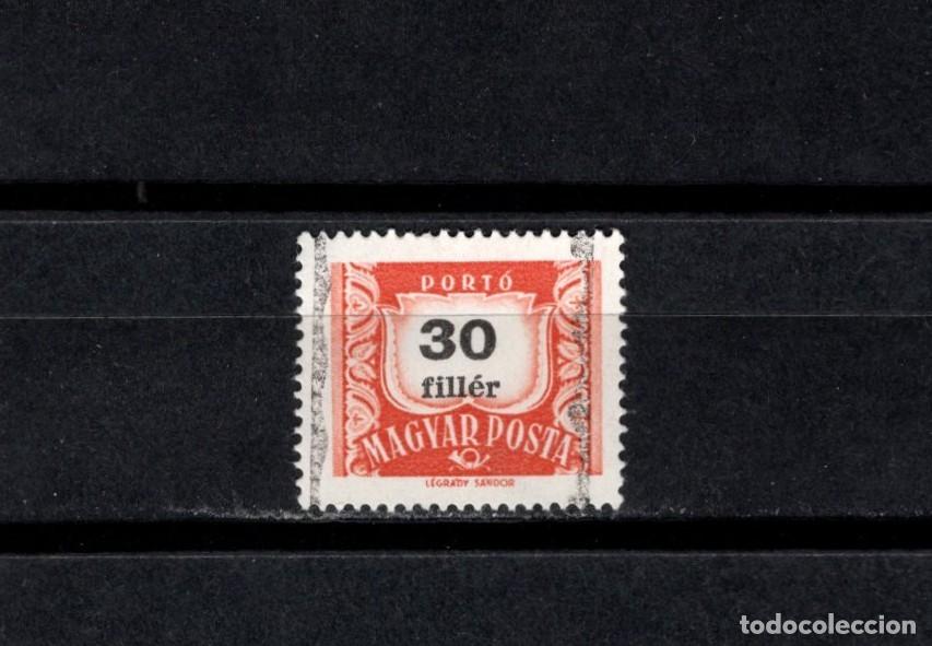 Sellos: Sello usado. Sello tasa de 30 filler. 1958 marzo. Yvert T225A.