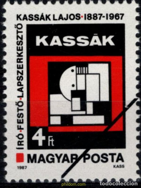 Sellos: 794416 MNH HUNGRIA 1987 PINTURA Y JUVENTUD