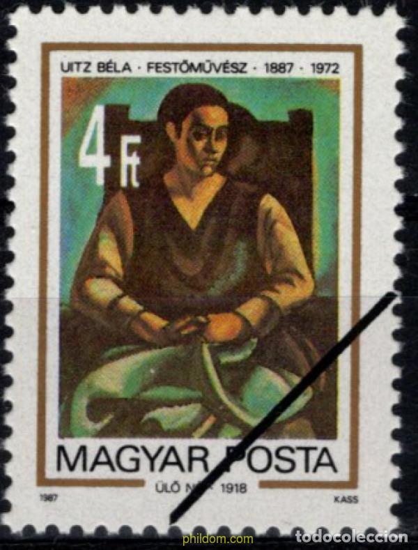 Sellos: 794417 MNH HUNGRIA 1987 PINTURA