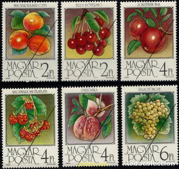 Sellos: 794425 MNH HUNGRIA 1986 FRUTOS