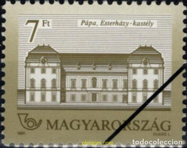 Sellos: 794435 MNH HUNGRIA 1991 EDIFICIO