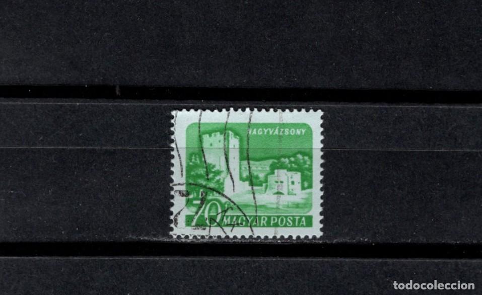 Sellos: Sello usado. Castillo de Nagyvazsony. Sello de 70 filler. 1960 febrero. Yvert 1399.