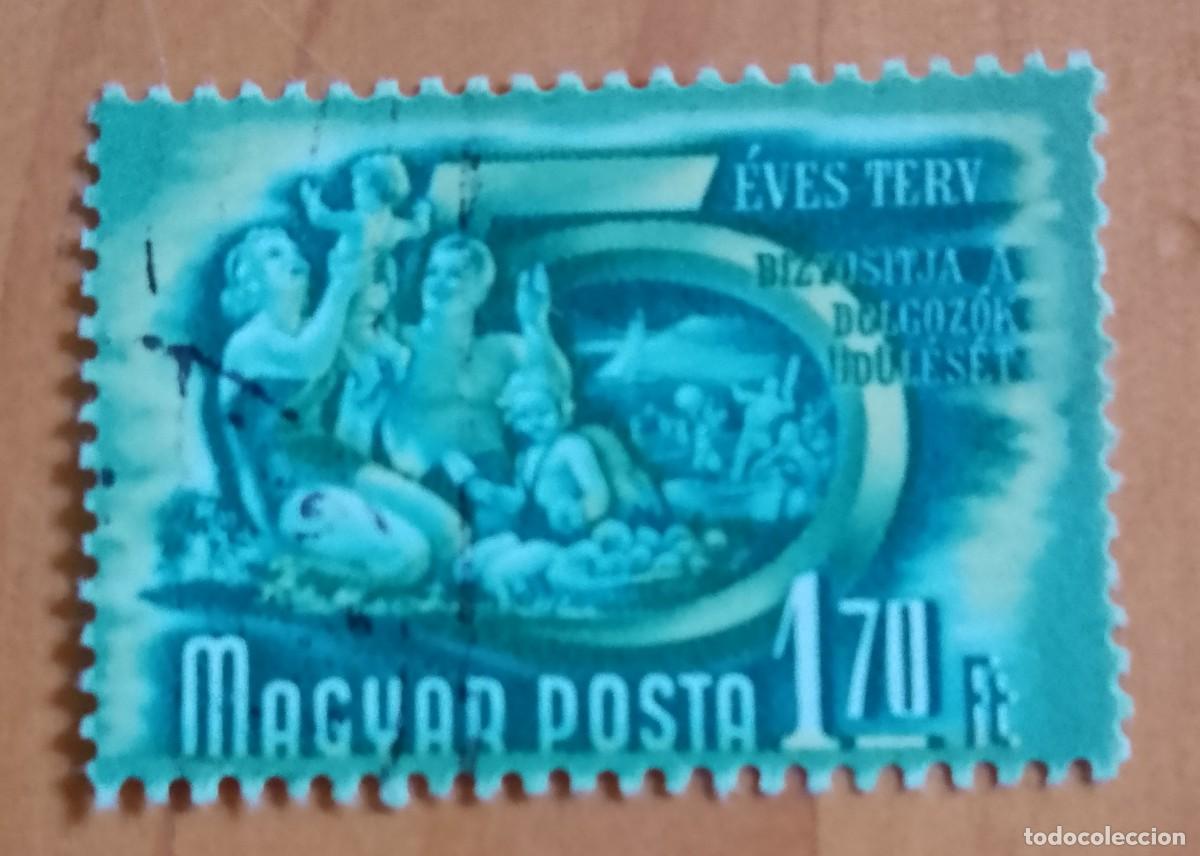 Sellos: HUNGRIA - V/F 1,70 FT - &Eacute;VES TERV, PLAN ANUAL - Foto 1