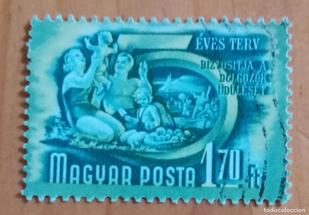Sellos: HUNGRIA - V/F 1,70 FT - &Eacute;VES TERV, PLAN ANUAL