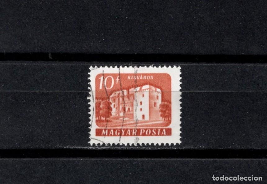 Sellos: Sello usado. Castillo de Kisvarda. Sello de 10 filler. 1961 marzo. Yvert 1335A.