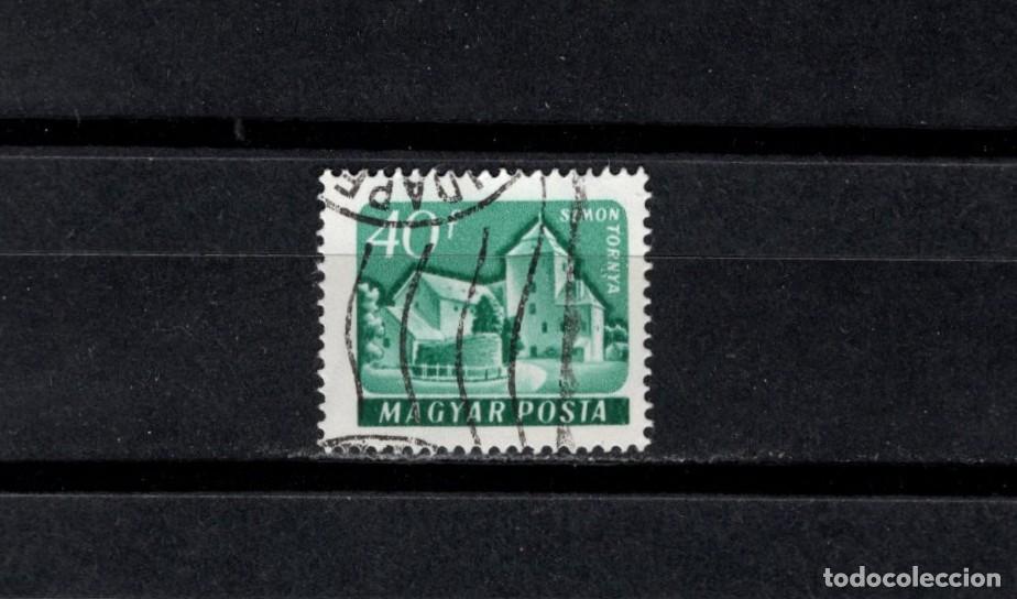 Sellos: Sello usado. Castillo de Simon - Totnya. Sello de 40 filler. 1961 marzo. Yvert 1337A.
