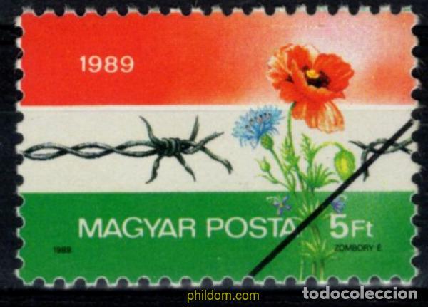 Sellos: 794518 MNH HUNGRIA 1989 ALAMBRE FRONTERIZO ENTRE AUSTRIA Y HUNGRIA