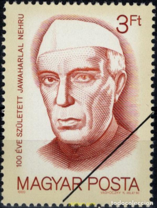 Sellos: 794516 MNH HUNGRIA 1989 NEHRU